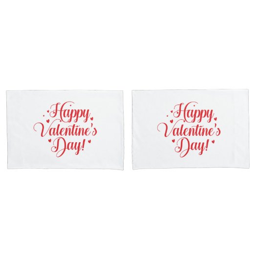 Valentine Pillowcase Pair Kussensloop (Voorkant-Set)
