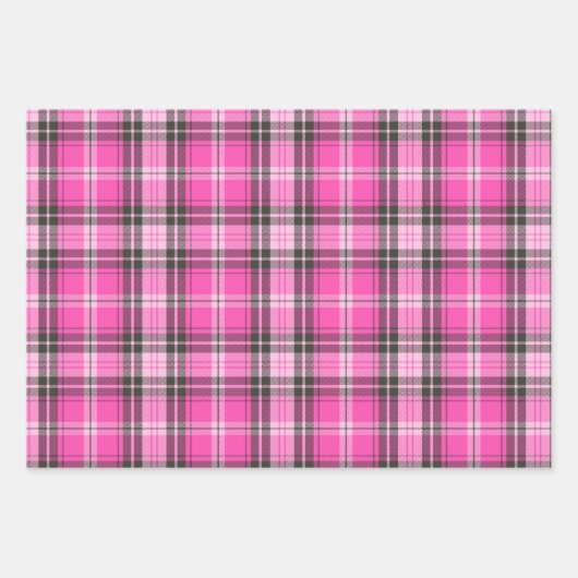 Valentine Plaid Wrapping Paper (Voorkant 2)