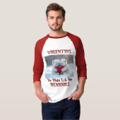 Valentine Polar Bear Cubs T-Shirt (Voorkant volledig)