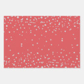 Valentine Red Glam Diamonds Lips Hearts Inpakpapier Vel (Voorkant 3)