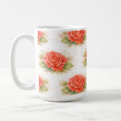 Valentine rose koffiemok (Links)