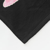 Valentine’s Day 67 Filled With Heart Funny Six Sev Fleece Deken (Hoek)