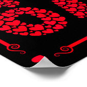 Valentine’s Day 67 Filled With Hearts Card Six Sev Poster (Hoek)