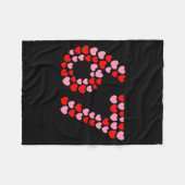 Valentine’s Day 67 Meme 67th Birthday 6 7 Valentin Fleece Deken (Voorkant (Horizontaal))