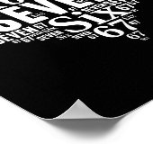 Valentine’s Day 67 Meme 67th Birthday 6 7 Valentin Poster (Hoek)