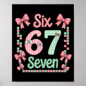 Valentine’s Day 67 Meme Filled With Hearts Funny S Poster (Voorkant)