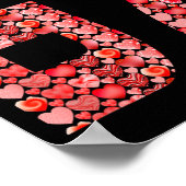 Valentine’s Day 67 Meme Filled With Hearts Funny S Poster (Hoek)