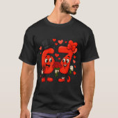 Valentine’s Day 67 Meme Filled With Hearts Funny S T-shirt (Voorkant)
