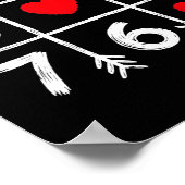 Valentine’s Day 67 Six Seven Meme Love Heart Coupl Poster (Hoek)