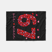 Valentine’s Day 6-7 Meme Six Seven 6 7 Valentine H Fleece Deken (Voorkant (Horizontaal))