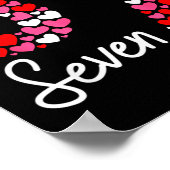 Valentine’s Day 6-7 Meme Six Seven 6 7 Valentine H Poster (Hoek)