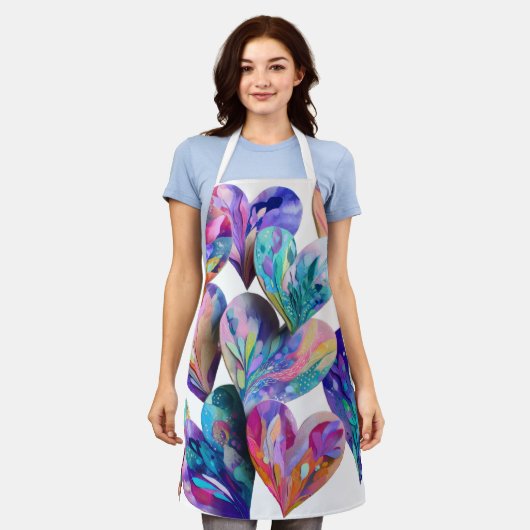 Valentine’s Day Apron | Cute, Romantic & Love Schort (Gedragen)