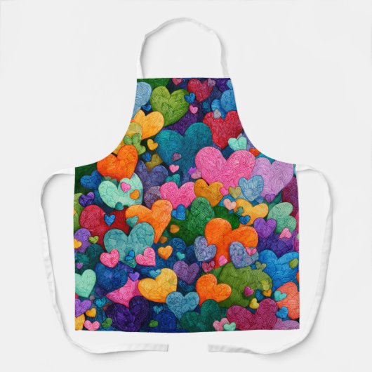 Valentine’s Day Apron | Cute, Romantic & Love Schort (Voorkant)