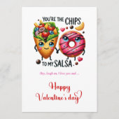 Valentine’s Day Card Funny Fruit Pun Love Quote Feestdagenkaart (Voorkant)