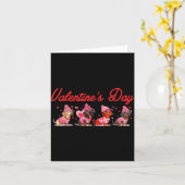 Valentine’s Day Dog Cute Dachshund Dogs For Dog Mo Kaart (Gele Bloem)