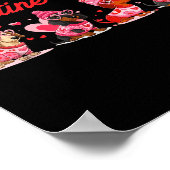 Valentine’s Day Dog Cute Dachshund Dogs For Dog Mo Poster (Hoek)