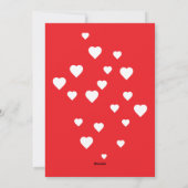 Valentine’s Day  Feestdagenkaart (Achterkant)