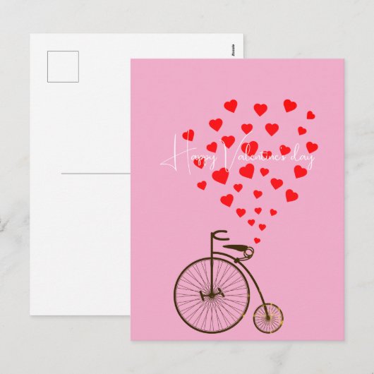 Valentine’s Day  Feestdagenkaart (Voorkant / Achterkant)