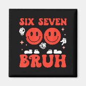 Valentine’s Day Funny 67 Meme Six Seven 6 7 Valent Magneet (Voorkant)