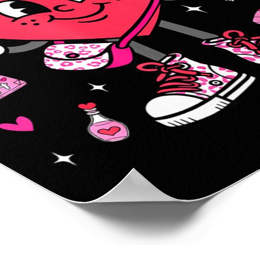 Valentine’s Day Funny 67 Meme Six Seven 6 7 Valent Poster (Hoek)