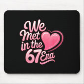 Valentine’s Day Funny 67 Six Seven Burh 6 7 Valent Muismat (Voorkant)