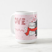 Valentine’s Day Gift for Cat Moms & Cat Dads Koffiemok (Voorkant links)