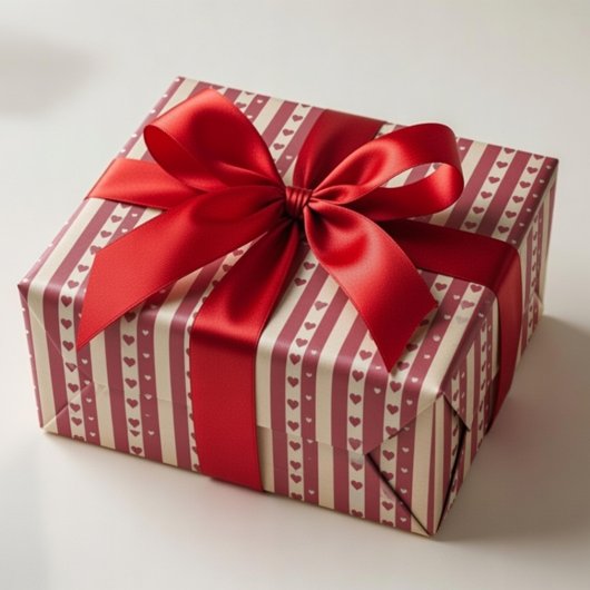 Valentine’s Day Gift Wrap Cute Love Cadeaupapier