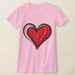 Valentine’s Day Gifts - Red Heart T-shirt