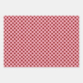 Valentine’s Day Girly Red Pink Hand Drawn  Inpakpapier Vel (Voorkant 2)