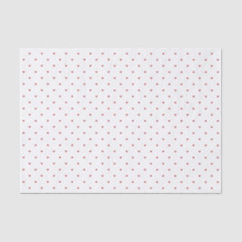 Valentine’s Day Girly Soft Red Heart Pattern Tissuepapier