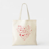 Valentine’s Day Goose Heart-Funny Aesthetic Goose Tote Bag (Achterkant)