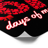 Valentine’s Day I Survived 67 Days Of Dating Funny Poster (Hoek)