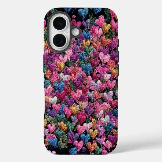 Valentine’s Day iPhone 16 Case | Romantic (Achterkant)