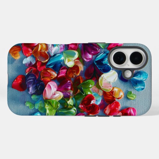 Valentine’s Day iPhone 16 Case | Romantic (Achterkant (horizontaal))