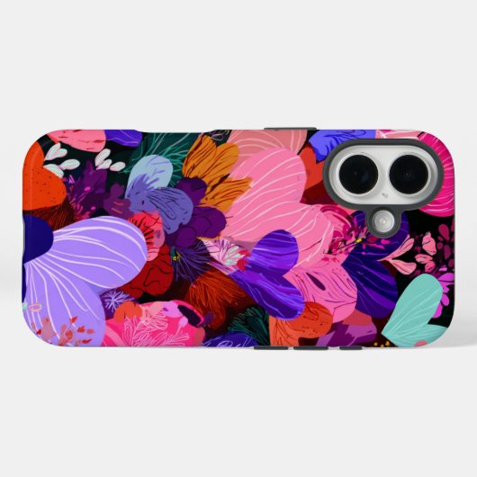 Valentine’s Day iPhone 16 Case | Romantic (Achterkant (horizontaal))