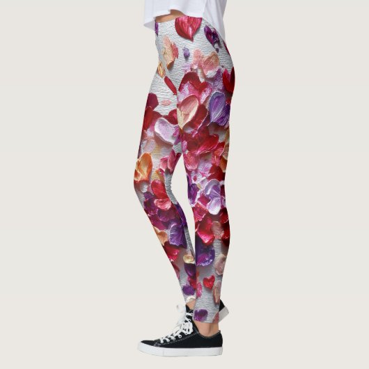 Valentine’s Day Leggings – Romantic Heart Pattern  (Links)