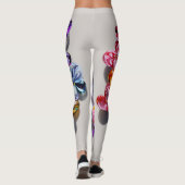 Valentine’s Day Leggings – Romantic Heart Pattern  (Achterkant)