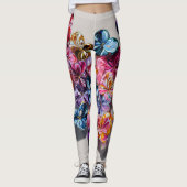 Valentine’s Day Leggings – Romantic Heart Pattern  (Voorkant)