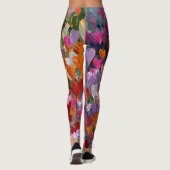 Valentine’s Day Leggings – Romantic Heart Pattern  (Achterkant)