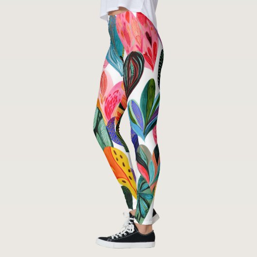 Valentine’s Day Leggings – Romantic Heart Pattern  (Links)