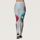 Valentine’s Day Leggings – Romantic Heart Pattern  (Achterkant)