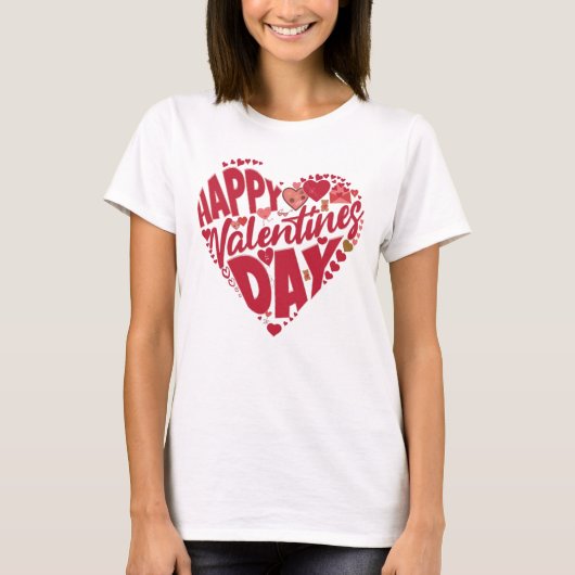 Valentine’s Day Love Charm T-shirt (Voorkant)