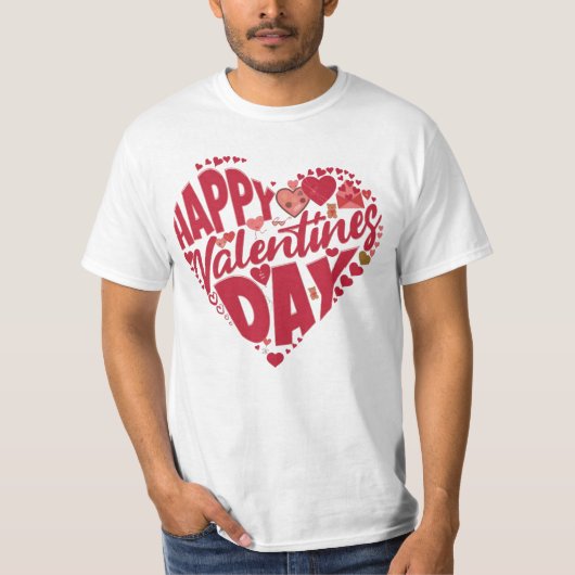 Valentine’s Day Love Charm T-shirt (Voorkant)
