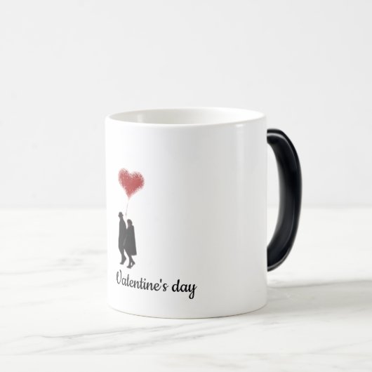 Valentine’s Day Love Mug for Couples Magische Mok (Voorkant rechts)