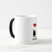 Valentine’s Day Love Mug for Couples Magische Mok (Voorkant links)