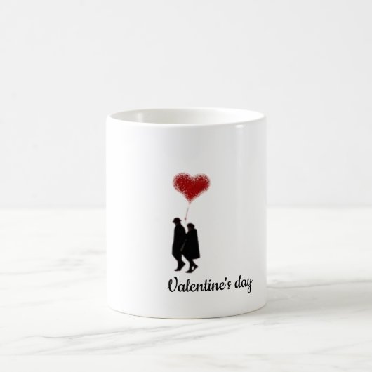 Valentine’s Day Love Mug for Couples Magische Mok (Center)