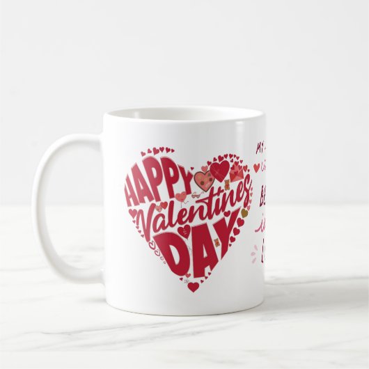 Valentine’s Day Love Mug Koffiemok (Links)