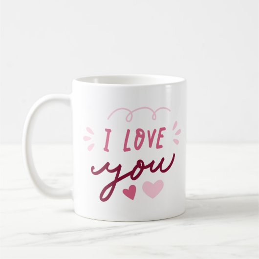 Valentine’s Day Love Mug Koffiemok (Links)