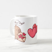 Valentine’s Day Love Mug Koffiemok (Voorkant links)