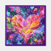 Valentine’s Day Magnet | Romantic, Cute  (Voorkant)